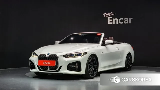 BMW 4 Series (G22) 2023 Белый из Кореи
