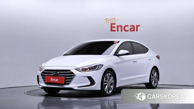 Hyundai Avante AD 2018 Белый из Кореи