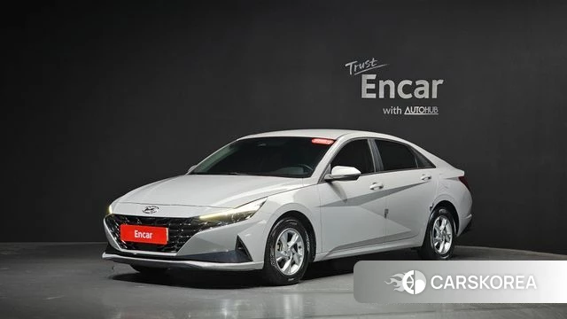 Hyundai Avante (CN7) 2020 Серебристо-серый из Кореи