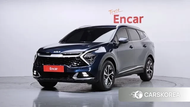 Kia Sportage 5th Generation Hybrid 2024 Синий из Кореи