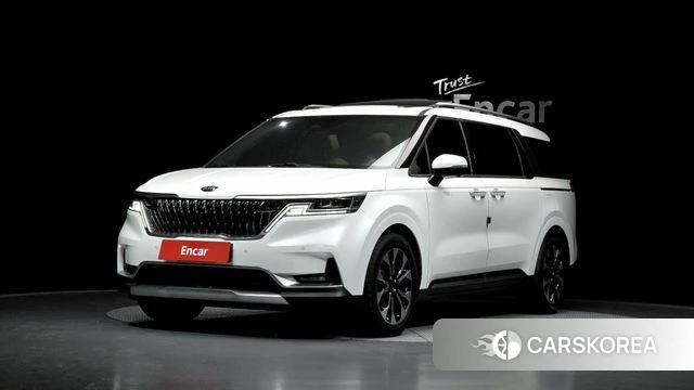 Kia Carnival 4th generation 2021 Белый из Кореи