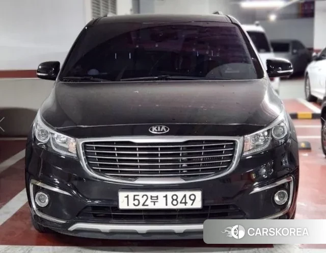 Kia All New Carnival 2018 Черный из Кореи