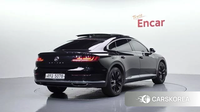 Volkswagen Arteon 2019 Черный из Кореи
