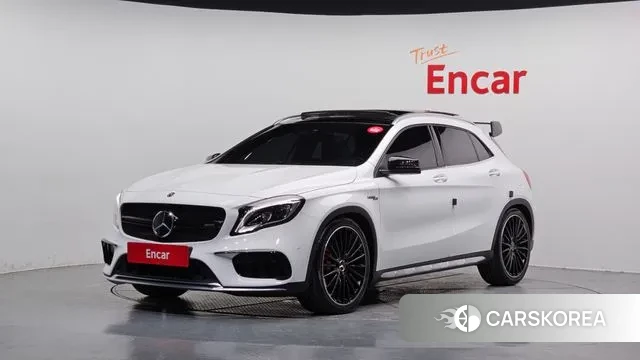 Mercedes-Benz GLA-Class X156 2018 Белый из Кореи