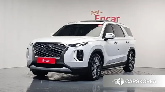 Hyundai Palisade 2021 Белый из Кореи