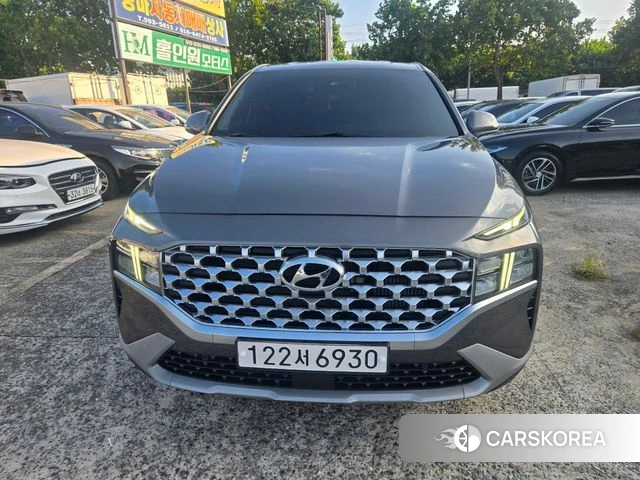 Hyundai The New Santa Fe 2021 Серый из Кореи