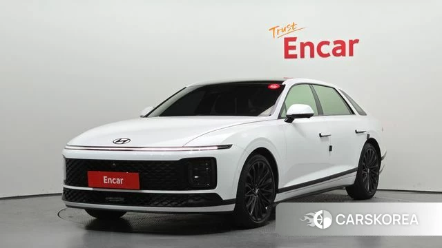 Hyundai Grandeur Hybrid (GN7) 2024 Белый из Кореи