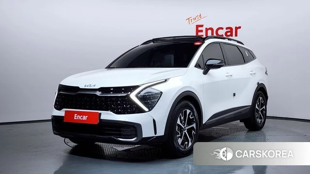 Kia Sportage 5th Generation Hybrid 2024 Белый из Кореи