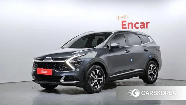 Kia Sportage 5th Generation Hybrid 2023 Серый из Кореи