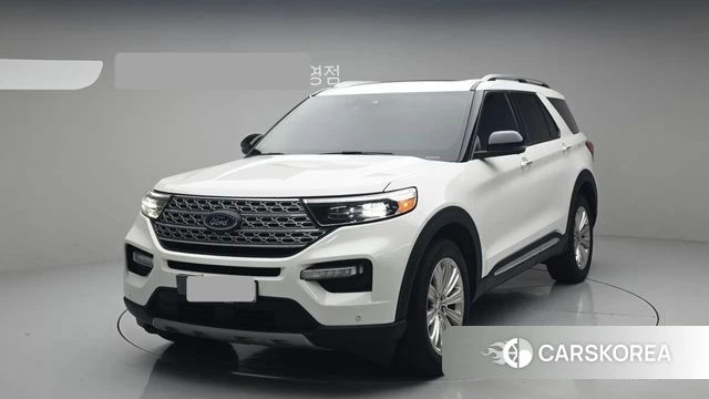 Ford Explorer 6th Generation 2021 Белый из Кореи