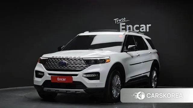 Ford Explorer 6th Generation 2020 Белый из Кореи