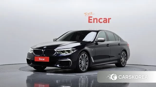 BMW 5 Series (G30) 2020 Синий из Кореи