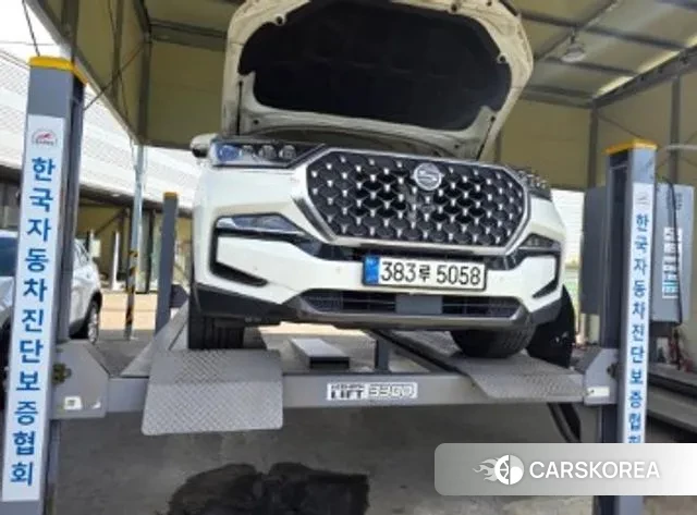 Ssangyong All New Rexton 2021 Белый из Кореи