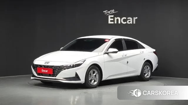Hyundai Avante (CN7) 2020 Белый из Кореи