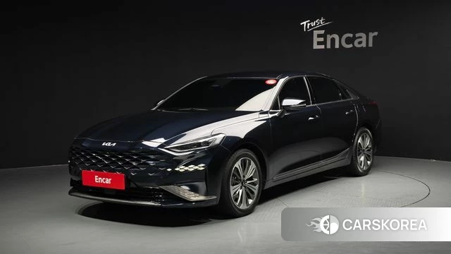 Kia K8 Hybrid 2023 Черный из Кореи