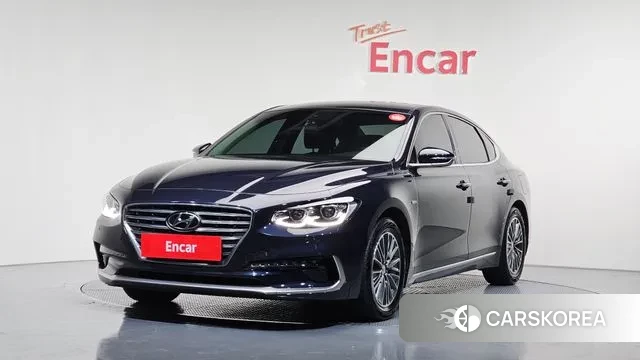 Hyundai Grandeur IG Hybrid 2018 Синий из Кореи