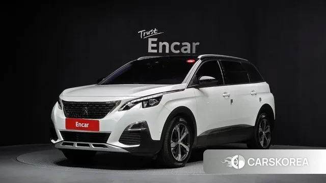 Peugeot 5008 second generation 2019 Белый из Кореи
