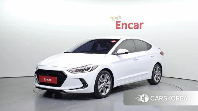 Hyundai Avante AD 2018 Белый из Кореи