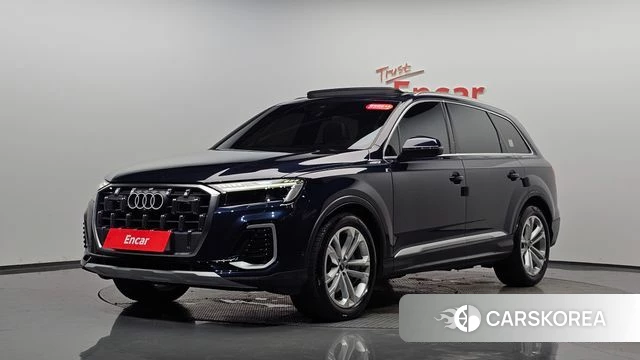 Audi Q7 (4M) 2025 Синий из Кореи