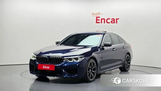 BMW 5 Series (G30) 2018 Синий из Кореи