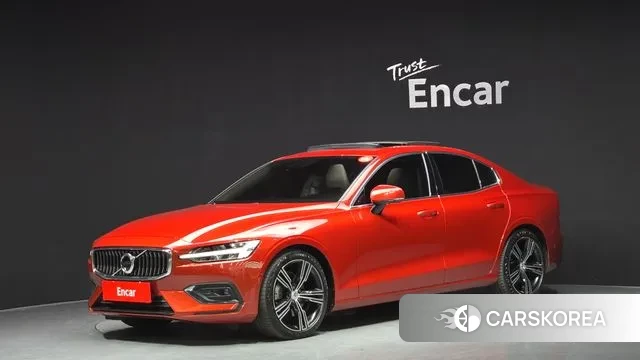 Volvo S60 3rd generation 2020 Красный из Кореи