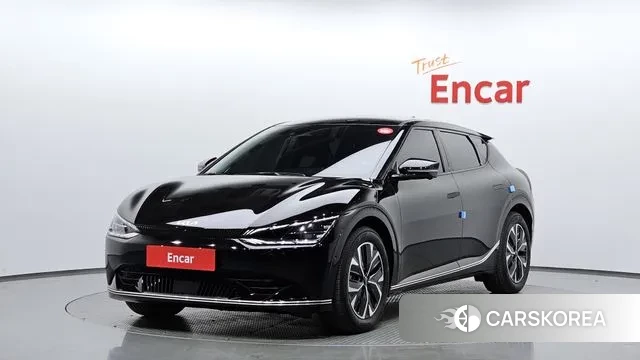 Kia EV6 2022 Черный из Кореи