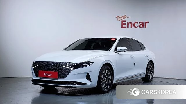 Hyundai The New Grandeur IG Hybrid 2022 Белый из Кореи