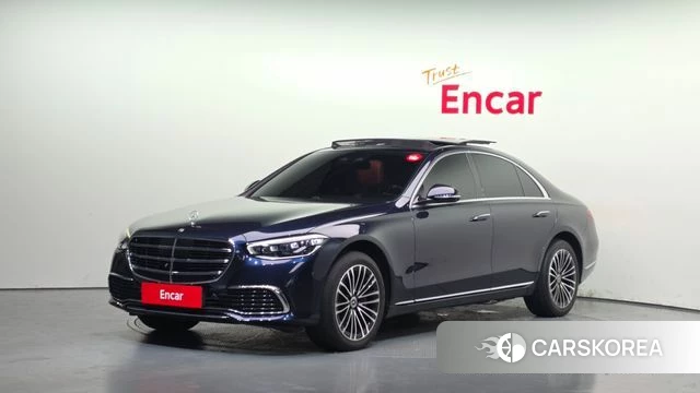 Mercedes-Benz S-Class W223 2022 Синий из Кореи