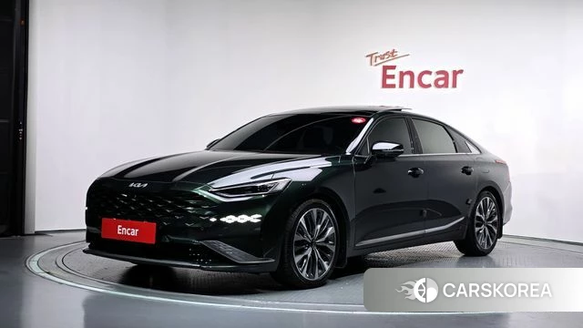Kia K8 2021 Зеленый из Кореи