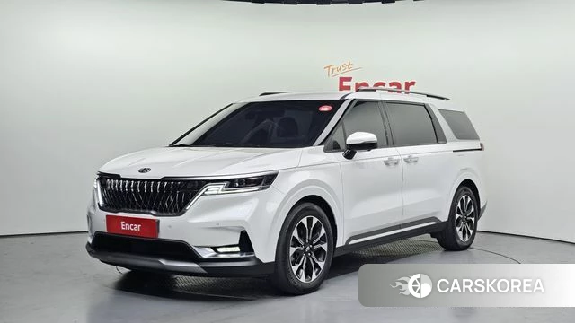 Kia Carnival 4th generation 2021 Белый из Кореи