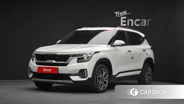 Kia Seltos 2022 Белый из Кореи