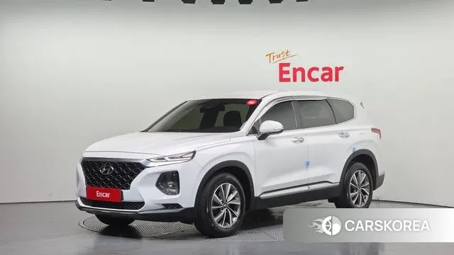 Hyundai Santa Fe TM 2019 Белый из Кореи