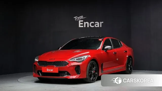 Kia Stinger 2018 Красный из Кореи