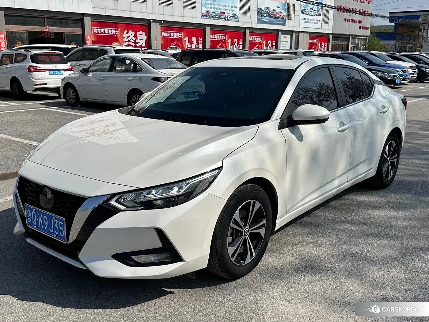 Nissan Sylphy 2022 Белый из Китая