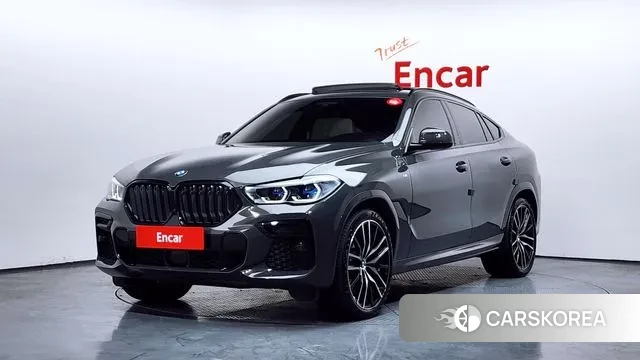 BMW X6 (G06) 2022 Серый из Кореи