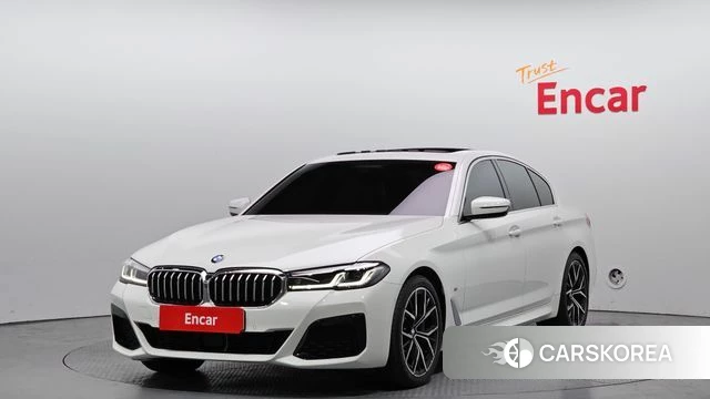 BMW 5 Series (G30) 2021 Белый из Кореи