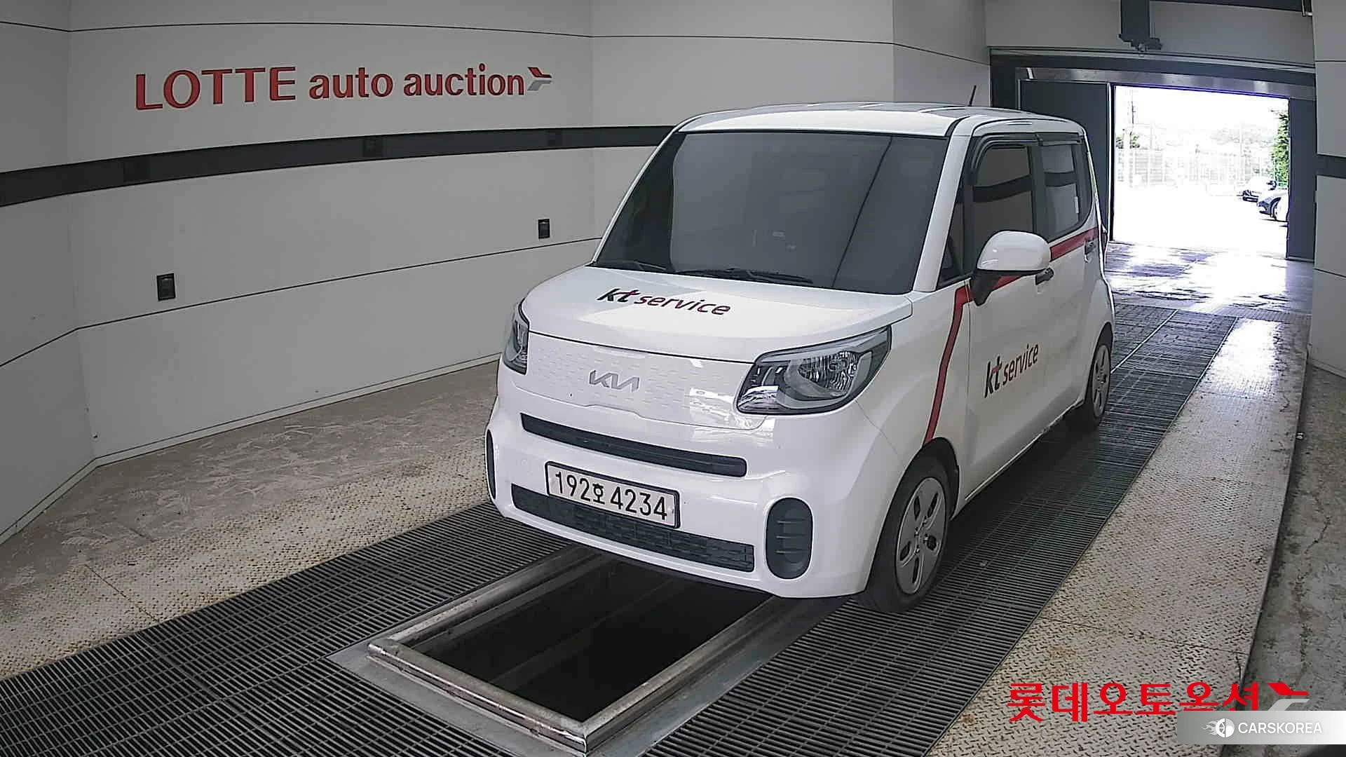 Kia Ray 2022 Clear White из Кореи