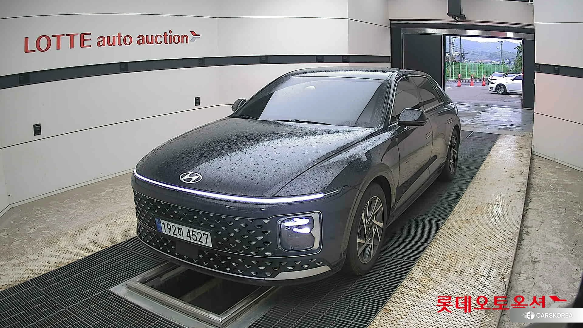 Hyundai Grandeur 2023 Biophilic Blue Pearl из Кореи