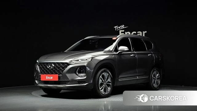 Hyundai Santa Fe TM 2018 Серый из Кореи