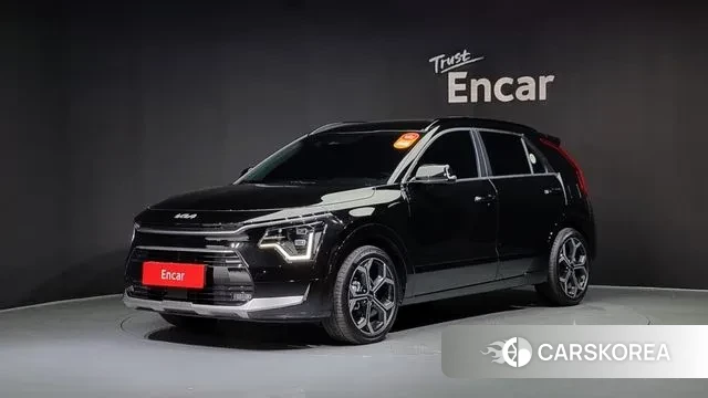 Kia Di Ol Nu Niro 2022 Черный из Кореи