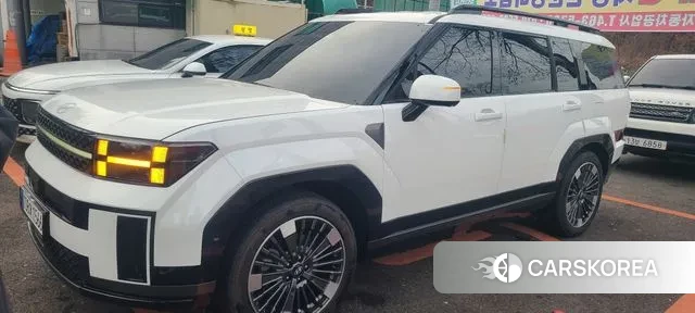 Hyundai Santa Fe (MX5) 2025 Белый из Кореи