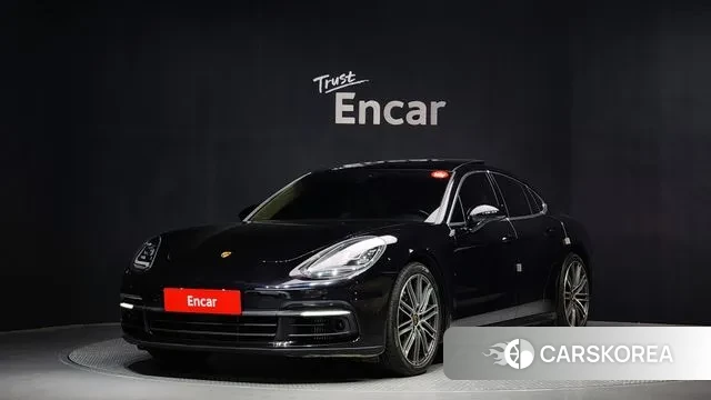 Porsche Panamera (971) 2018 Черный из Кореи