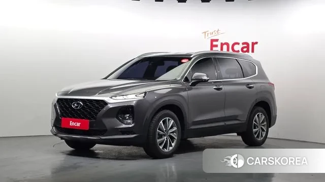 Hyundai Santa Fe TM 2018 Серый из Кореи