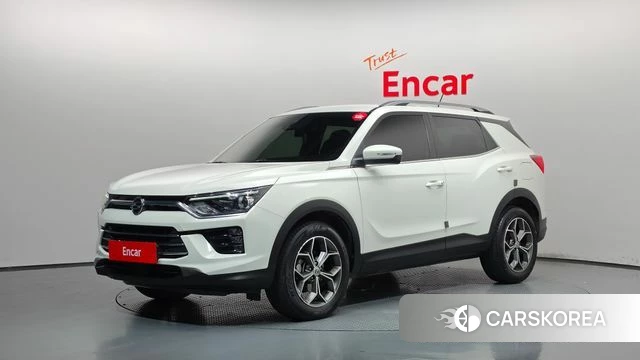 Ssangyong Beautiful Korando 2021 Белый из Кореи