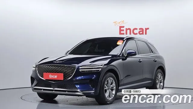 Genesis GV70 2021 Синий из Кореи