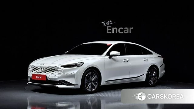 Kia K8 Hybrid 2022 Белый из Кореи