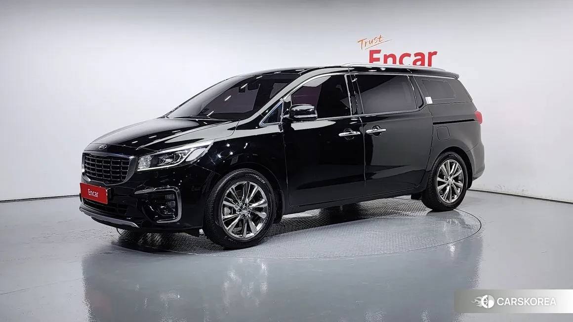 Kia The New Carnival 2020 Черный из Кореи