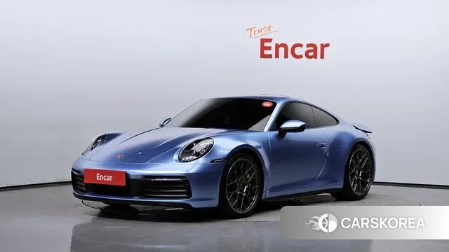 Porsche 911(992) 2020 Черный из Кореи