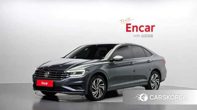 Volkswagen 7th Generation of Jetta 2021 Серый из Кореи