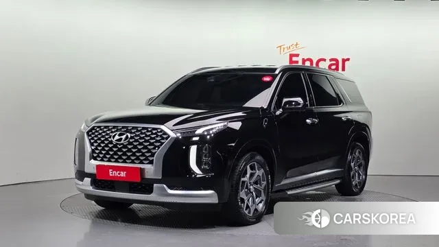 Hyundai Palisade 2021 Черный из Кореи